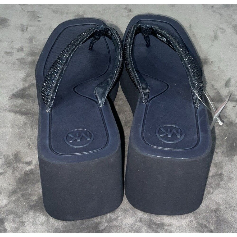 MICHAEL Michael Kors Chandler Wedges Women’s Navy Sandal Size 11 M - Picture 7 of 9